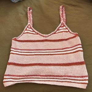 American eagle crochet top